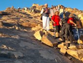 سانت كاترين تستقبل 450 سائحا وسط انتعاش السياحة الدينية والبيئية