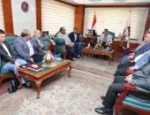 محافظ سوهاج يستقبل وفد التعمير الألماني لبرنامج تحسين مياه الشرب