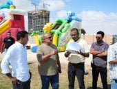 "رئيس جهاز العلمين الجديدة يتابع حملات حصر الوصلات غير القانونية 