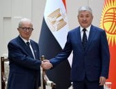 نائب رئيس الوزراء للشؤون الاقتصادية يلتقي رئيس الوزراء القيرغيزي في "بيشكيك" لبحث تعزيز التعاون المشترك