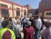 نائب محافظ الجيزة يتفقد قريتى بنى يوسف وزاوية أبو مسلم بمركز أبو النمرس