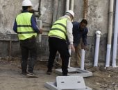 قطار التطوير فى بورسعيد.. رفع كفاءة 40 عمارة سكنية بمنطقة عمر بن عبدالعزيز