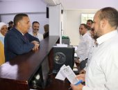 محافظ القليوبية يفتتح فرع مركز معلومات الشبكات الأرضية بالخانكة.. صور