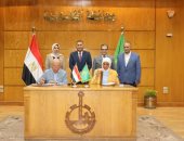 محافظ القليوبية يشهد توقيع عقد استغلال مكتبة المنار ببنها