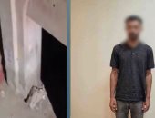 ضبط المتهم بالتعدى على والدته بسبب هاتف محمول فى المنيا.. فيديو