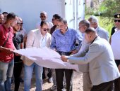 محافظ سوهاج يتفقد موقع تنفيذ وحدة تخفيض ضغط الغاز الطبيعي  بمدينة ساقلتة