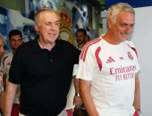 أنشيلوتي يزور تدريب ريال مدريد للاطمئنان على ثلاثي البرازيل