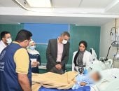محافظ جنوب سيناء يتابع الحالة الصحية لمصابي حادث أتوبيس نويبع 