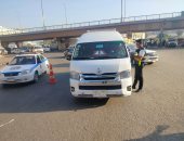 مرور الشرقية يواصل حملاته اليومية بالمدن والطرق لضبط الحركة المرورية