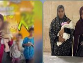 الداخلية تضبط سيدتين لتسولهما بطفلين في القاهرة ..فيديو  