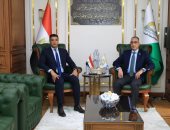 محافظ الجيزة يستقبل وزير الصناعة لبحث عدد من الملفات بجرزا وعرب أبو ساعد