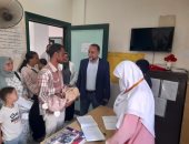 وكيل صحة شمال سيناء يفاجئ مركز الرعاية بالعبور ويحيل المتغيبين للتحقيق