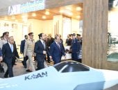 عروض جوية مبهرة.. فعاليات افتتاح معرض العلمين للطيران بحضور الرئيس السيسى