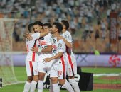 أحمد شريف يحرز الهدف الثانى للزمالك فى مرمى أبو قير للأسمدة 