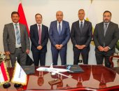 توقيع اتفاقية بين أكاديمية مصر للطيران وشركة أكرون لتوريد جهاز محاكاة لطائرات A320neo