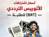 تفاصيل وأسعار اشتراكات الأتوبيس الترددى BRT للطلبة حسب عدد المحطات..إنفوجراف