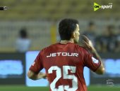 زيزو يسجل هدف التعادل للأهلي أمام المقاولون من ركلة جزاء
