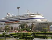 في زيارتها الثانية.. ميناء غرب بورسعيد يستقبل السفينة السياحية «ASTORIA GRANDE»
