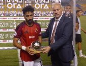 مروان عطية رجل مباراة الأهلي والمقاولون العرب في الدوري