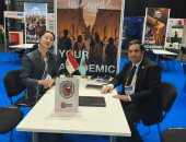 جامعة سوهاج تعقد 10 لقاءات دولية فى أول أيام مشاركتها بمؤتمر EAIE 2026 بجلاسكو