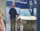 ضبط طالب صدم شخص آخر بسيارته فى القاهرة