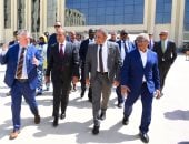 وزير الخارجية ورئيس شركة العاصمة الجديدة يصطحبان السفراء الأفارقة فى جولة تفقدية