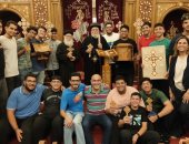 في عيد النيروز.. الكنيسة ترسم 10 شمامسة جدد بكنيسة الشهيد مارجرجس بألماظة