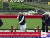 الرئيس السيسي يشارك فى فعالية زراعة أشجار تنظمها الرئاسة الهندية لتجمع البريكس