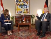 سفير ألمانيا بالقاهرة للتليفزيون المصرى : مصر ركيزة استقرار المنطقة
