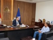 محافظ دمياط فى حوار لـ"اليوم السابع": نعمل على تحويل المحافظة لمنطقة صناعية وسياحية.. حسام الدين فوزي: «صنع في دمياط» تستهدف فتح أسواق جديدة للأثاث.. ونسعى لوصول المنتج الدمياطي لكل بيت في مصر.. صور