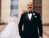 الصحفي حسام زغلول يحتفل بعقد قرانه على نورهان صبحي