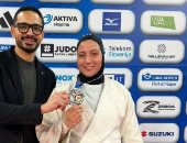 صفا سليمان تكتب التاريخ وتحصد برونزية الجودو فى جراند سلام المجر