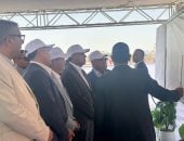 رئيس الوزراء يتفقد مشروع القطار الكهربائي السريع - محطة حدائق أكتوبر