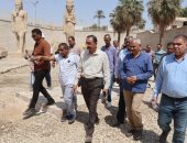محافظ سوهاج يتفقد المنطقة الأثرية ويوجه بوضع تصور لتعظيم الاستفادة من المقومات السياحية