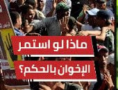 ماذا لو استمر الإخوان فى الحكم؟.. فيديو يرصد الفارق بين الأزمات ومسار التنمية