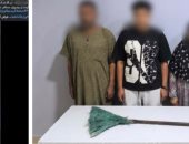 الداخلية تكشف ملابسات مقطع فيديو لتعدي شخص على سيدة بعصا خشبية بالبحيرة