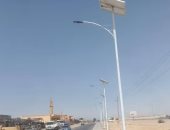 جنوب سيناء تواصل تنفيذ مشروع الإنارة بالطاقة الشمسية بقرية أبو صويرة برأس سدر