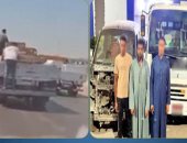 ضبط سائقين ألقيا حمولة سيارة نقل بالقليوبية لإجبار قائدها على التوقف    