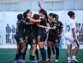 شاهد فرحة لاعبات الأهلى بعد تحقيق أكبر فوز على الزمالك فى قمة الكرة النسائية