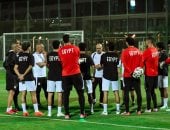 منتخب مصر يخوض تدريباته فى التاسعة مساء استعدادا لـ أنجولا وجنوب السودان
