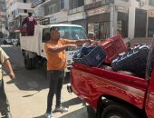 محافظ سوهاج: رفع الإشغالات ومصادرة مضبوطات متنوعة في حملة بحي غرب
