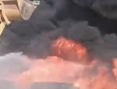السيطرة على حريق مواسير فى مدينة 6 أكتوبر