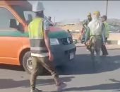 اليوم السابع ينشر الحالة الصحية للمصابين الـ33 في حادث السويس.. تفاصيل