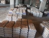 ضبط 228 ألفًا و600 بيضة فاسدة داخل مزرعة دواجن متهالكة قبل إعادة تدويرها بالغربية