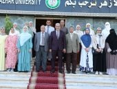 رئيس جامعة الأزهر يستقبل طالبات أوائل الثانوية الأزهرية ويوجه بإعفائهن من المصروفات