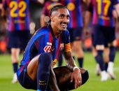 ‏إشبيلية ضد برشلونة.. هاتريك رافينيا يقود البارسا لتعزيز صدارة الدوري الإسباني