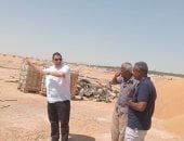 رئيس مركز كوم أمبو بأسوان يتفقد مشروعات حياة كريمة بقرية فارس وحملات لضبط الأسواق