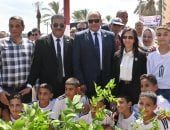 زراعة 500 ألف شجرة فى البحيرة ضمن مبادرة "100 مليون شجرة".. صور