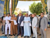 إنهاء خصومة ثأرية بين عائلتي آل القاضي وآل العطايفة بالمراغة.. صور