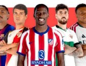 رافينيا ينافس مبابي على جائزة الأفضل في شهر سبتمبر بالدوري الإسباني